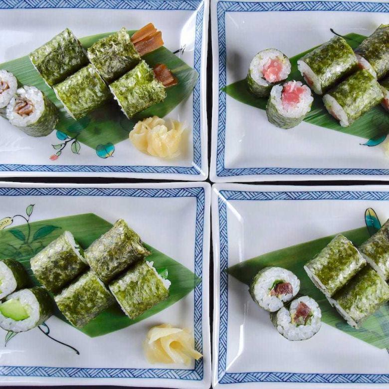 thin rolled sushi