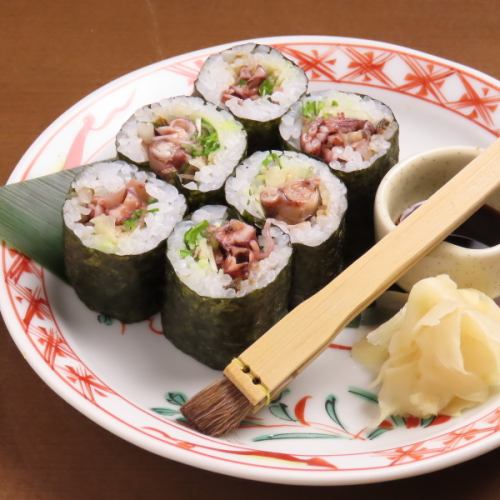 Firefly squid thin roll sushi