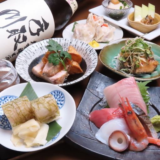 5月和6月点击这里！【日本海套餐】120分钟无限畅饮！享受北陆的时令风味！⇒6,000日元（含税）