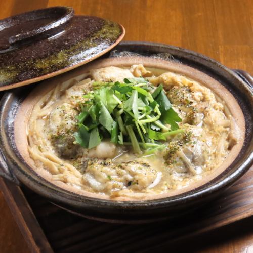 Noto oyster Yanagawa hotpot