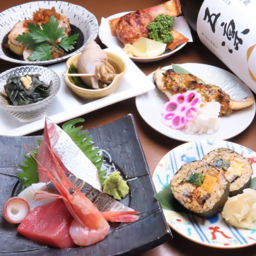 7,8月はコチラ！【飲み放題付き】日本海コース北陸の旬を満喫！⇒6,000円（税込）