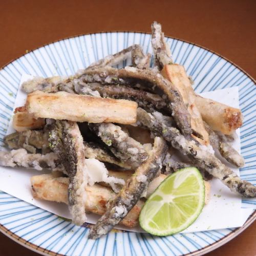 炸泥鳅