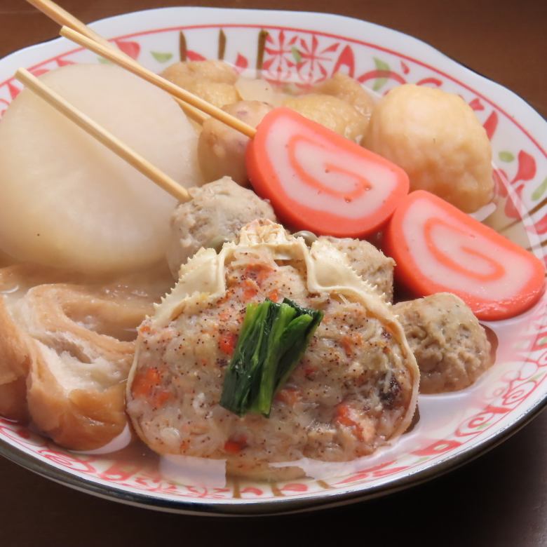金澤關東煮（7種）含蟹粉