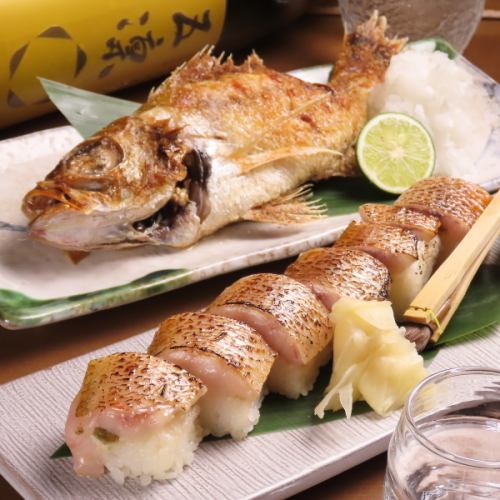 贅沢な のどぐろ料理