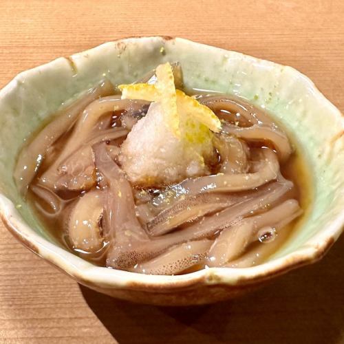 Homemade marinated Japanese flying squid