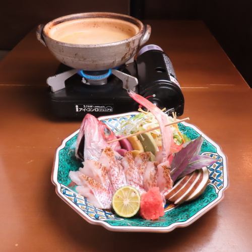 のどぐろしゃぶしゃぶ