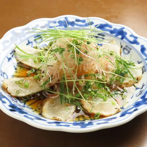 能登ふぐ昆布〆たたきポン酢