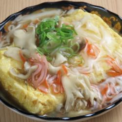 カニカマあんかけだしまき