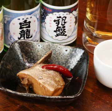 全国各地の日本酒と日替わりお番菜