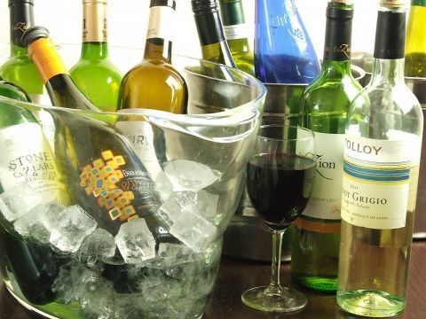 120分単品飲み放題2000円(スパークリングワイン含2300円)