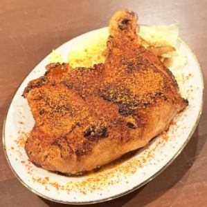 熟成帶骨雞肉（紅辣椒味）