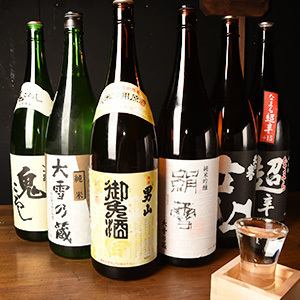 Local sake from Hokkaido available◎