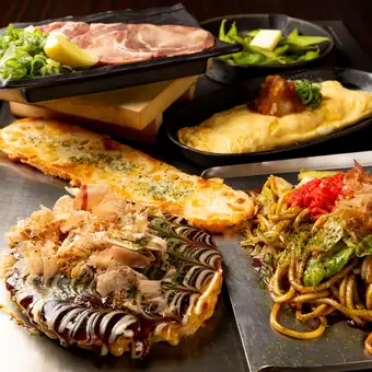 [Highly Recommended!] Chabana "Take" Course (10 dishes) with 2 hours of all-you-can-drink draft beer included → 3980 yen