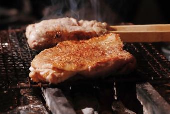 Charcoal grilled breast of Amakusa Daioh
