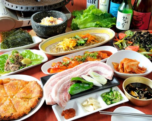 Enjoy Korean cuisine for all kinds of banquets!