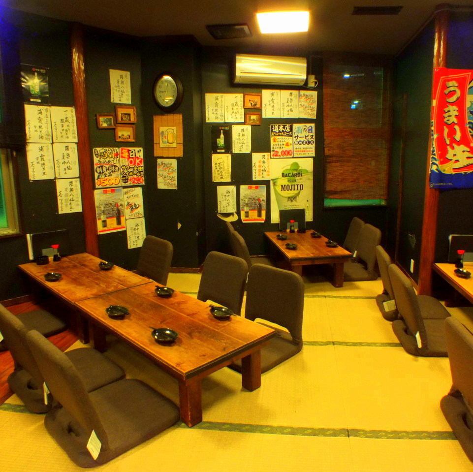 Perfect for all kinds of banquets! The tatami room on the 3rd floor can accommodate 6 to 50 people♪