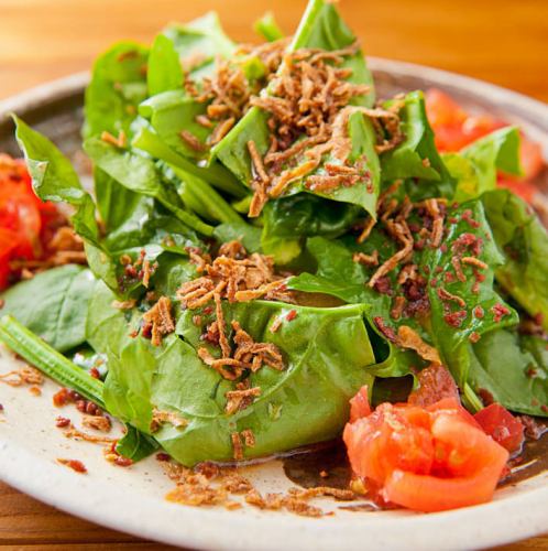 Spinach and Calicarionion Popeye Salad