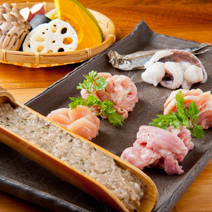 A 5-minute walk from Kyoto Station! An izakaya where you can enjoy stone-grilled food and sake
