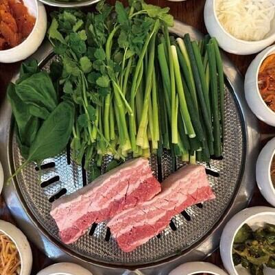 ミナリサムギョプサル 1人前