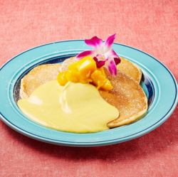 マンゴーナッツソースパンケーキ