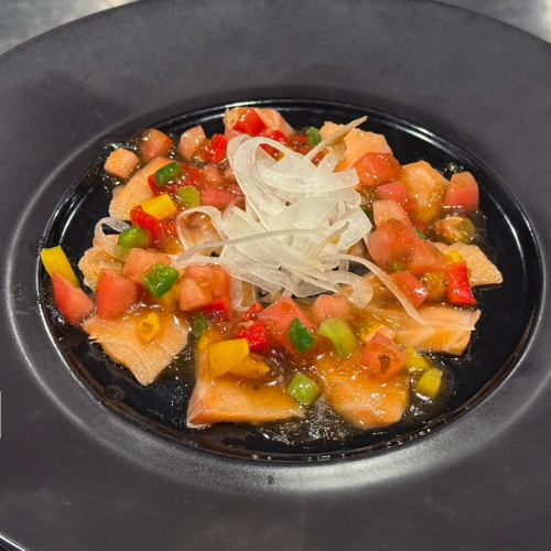 サーモンカルパッチョ