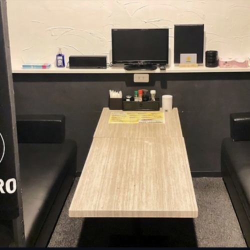 多彩な席レイアウト