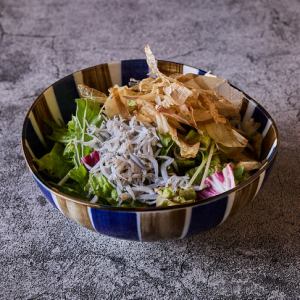 鰹節しらすサラダ