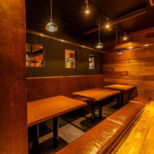 2名様～最大30名様程可能な個室をご用意！