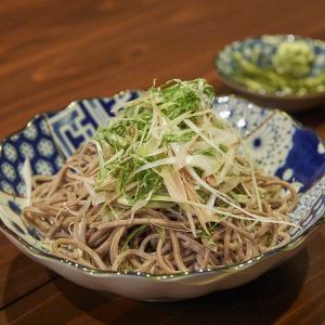 White dashi condiment soba