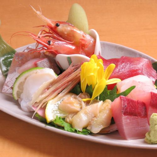 Assorted sashimi for 2