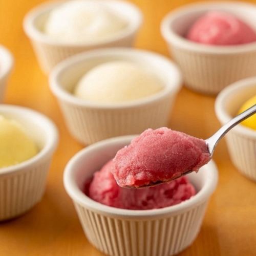 季節のシャーベット（シングル）