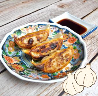 生姜ギョーザ/にんにくギョーザ