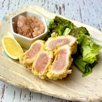 レア唐揚げ～自家製ソース付き～