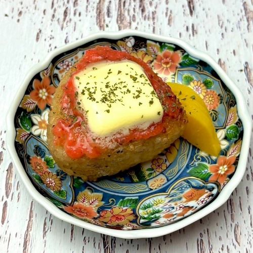 明太子バター焼きおにぎり