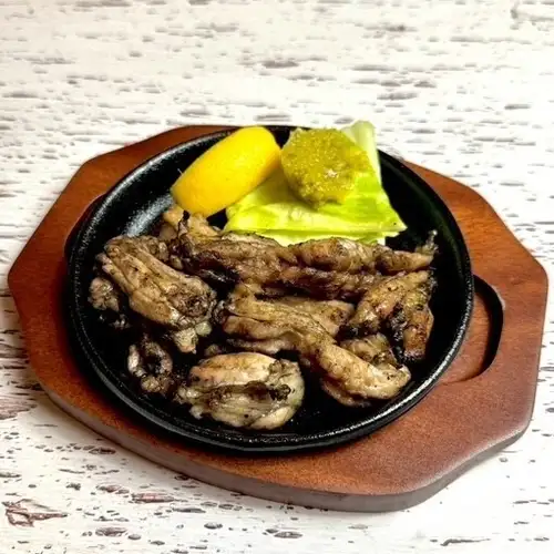 炭火焼せせり鉄板/炭火せせりポン酢