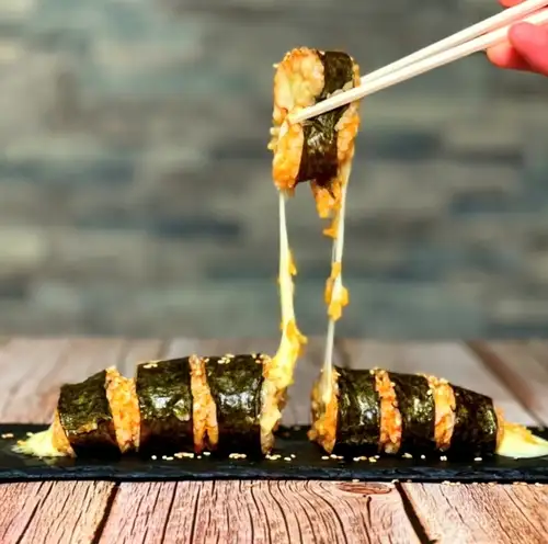 のび～るチーズキンパ