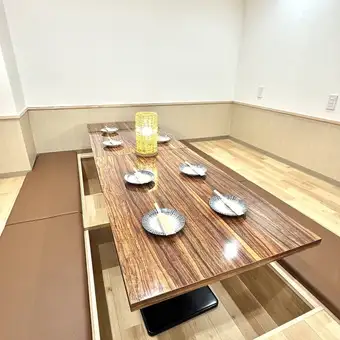 10名様の掘りごたつ席です!