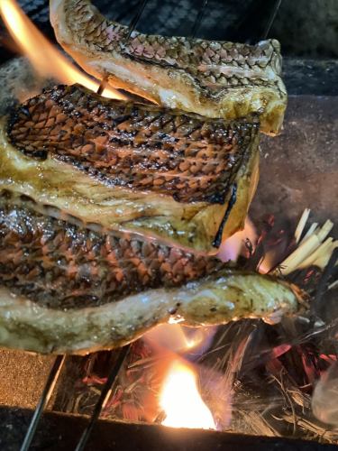 烤瀨戶紅鯛魚生魚片