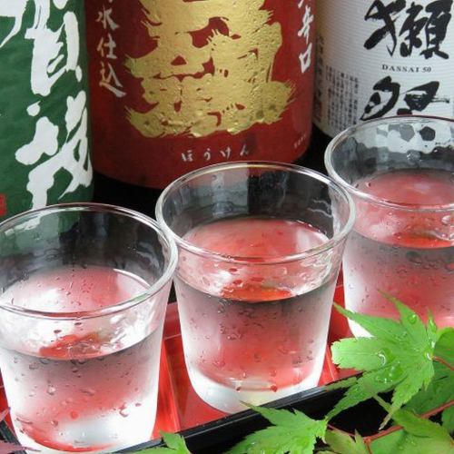 ``Hiroshima's local sake'' Experience the seasonal changes with local sake...