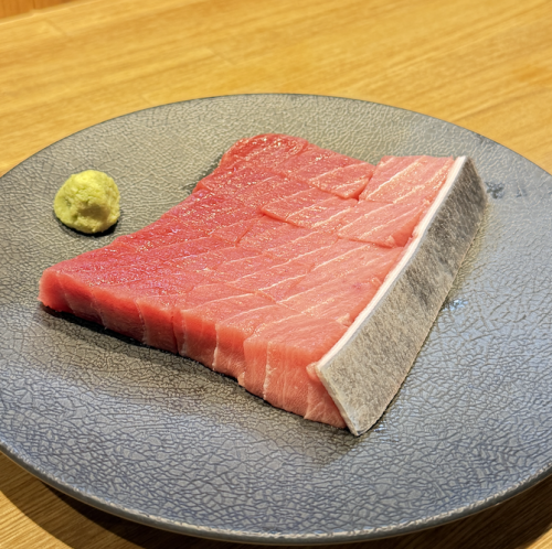 Bluefin tuna cross-section sashimi (direct from Toyosu, limited quantity)