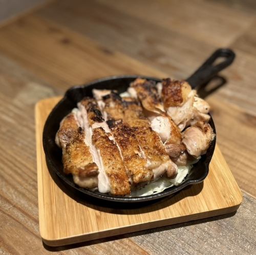 Grilled chicken thigh