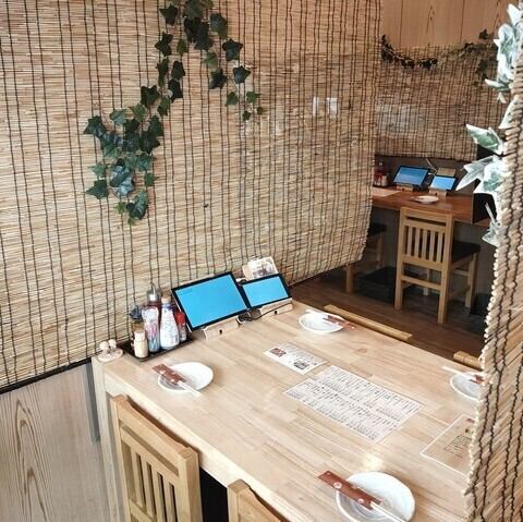 落ち着いた店内でゆったりお過ごしいただけます☆