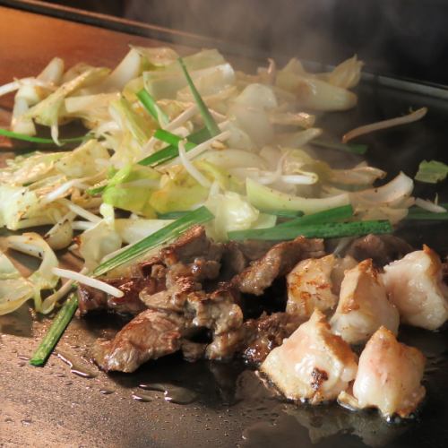 Tada Gochamixyaki 2 types (2 to 3 servings) Only fresh internal organs of Kuroge Wagyu beef are used.