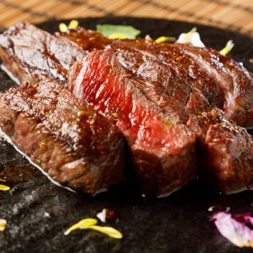 Sirloin steak of Japanese black beef