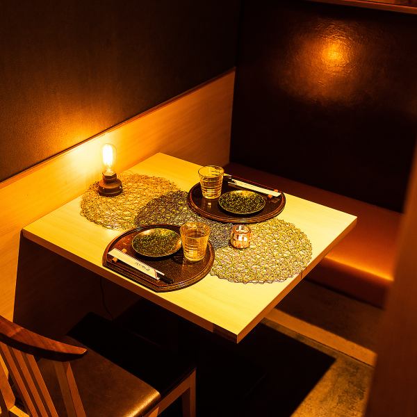 All seats are private rooms! We will guide you to a stylish space unified with a Japanese-style design.We also have private rooms with doors! Perfect for dates and entertainment in Shinjuku, group parties, girls' nights out, banquets, drinking parties, and private banquets.