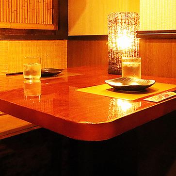 Complete private rooms are available for 2 people or more.We are creating a sophisticated and mature space! Since it is a private room, you can enjoy it without worrying about the surroundings! Please slowly stretch your wings and relax at our shop ♪