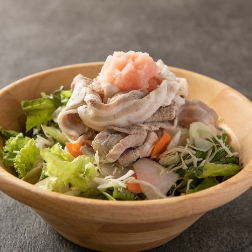 Kagoshima Berkshire Shabu-Shabu Salad