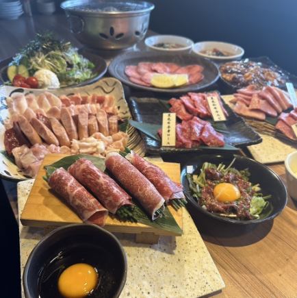 【恩佐的人氣套餐】18道菜+60分鐘無限暢飲6000日圓（含稅）