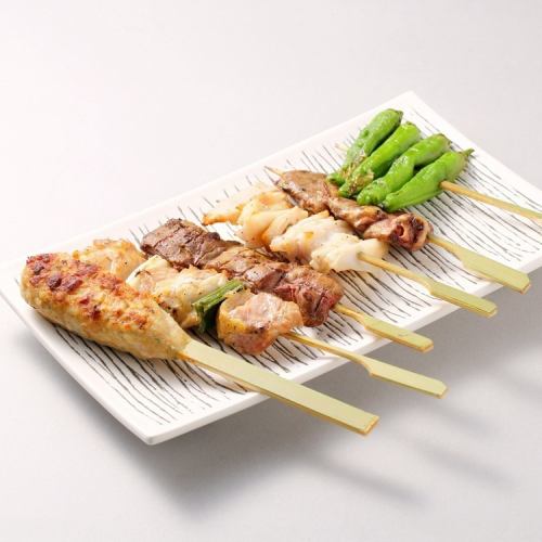 <串焼き>1本の価格