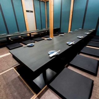 デザイナーが手掛ける当店の完全個室は用途は様々に対応♪大人気の為お早目の予約を！！その他にも空間もウリの当店はオシャレな席がまだまだありますのでご安心下さい★